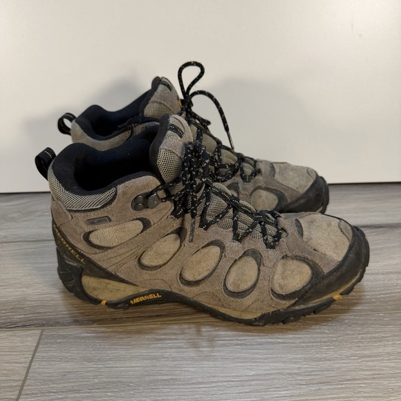 Merrell Hilltop Vent Mid Waterproof Brindle Hiking Boot Mens Size 10 main image 6